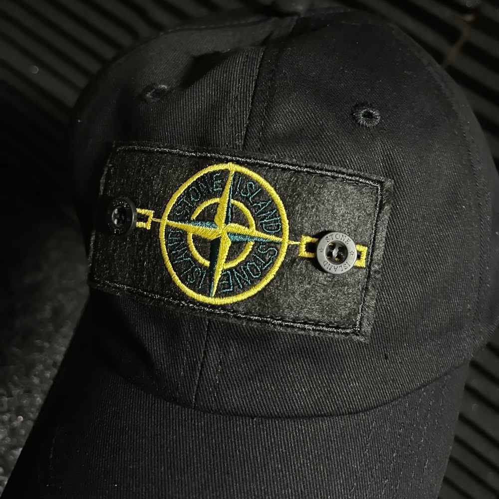 Stone Island Hat black unisex like new